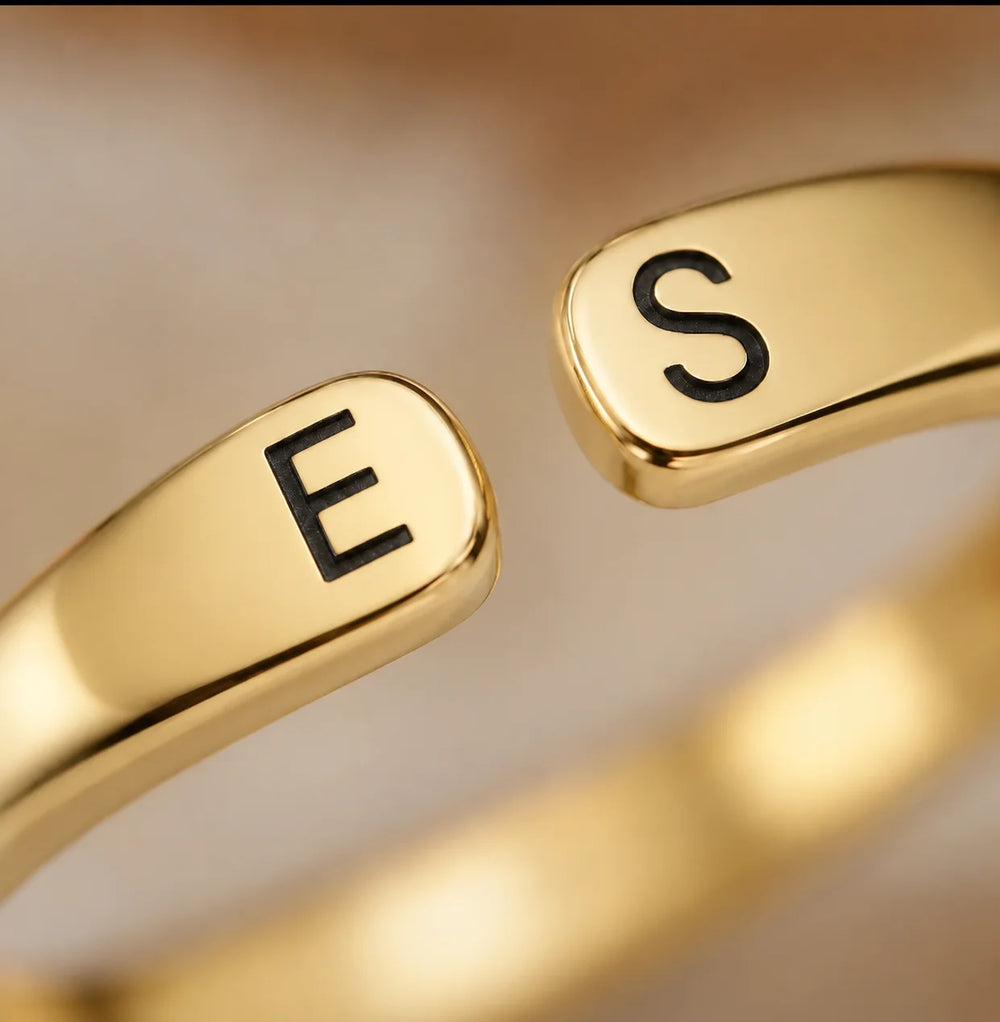 Bague Initiales Lorenza
