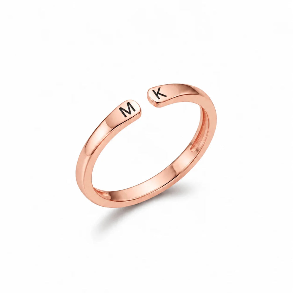 Bague Initiales Lorenza