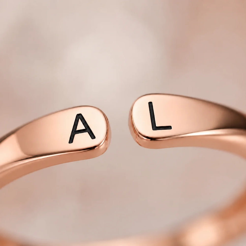 Bague Initiales Lorenza
