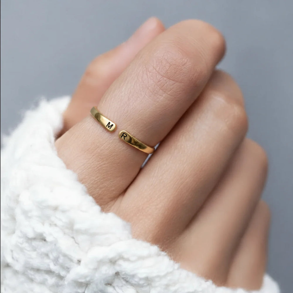 Bague Initiales Lorenza