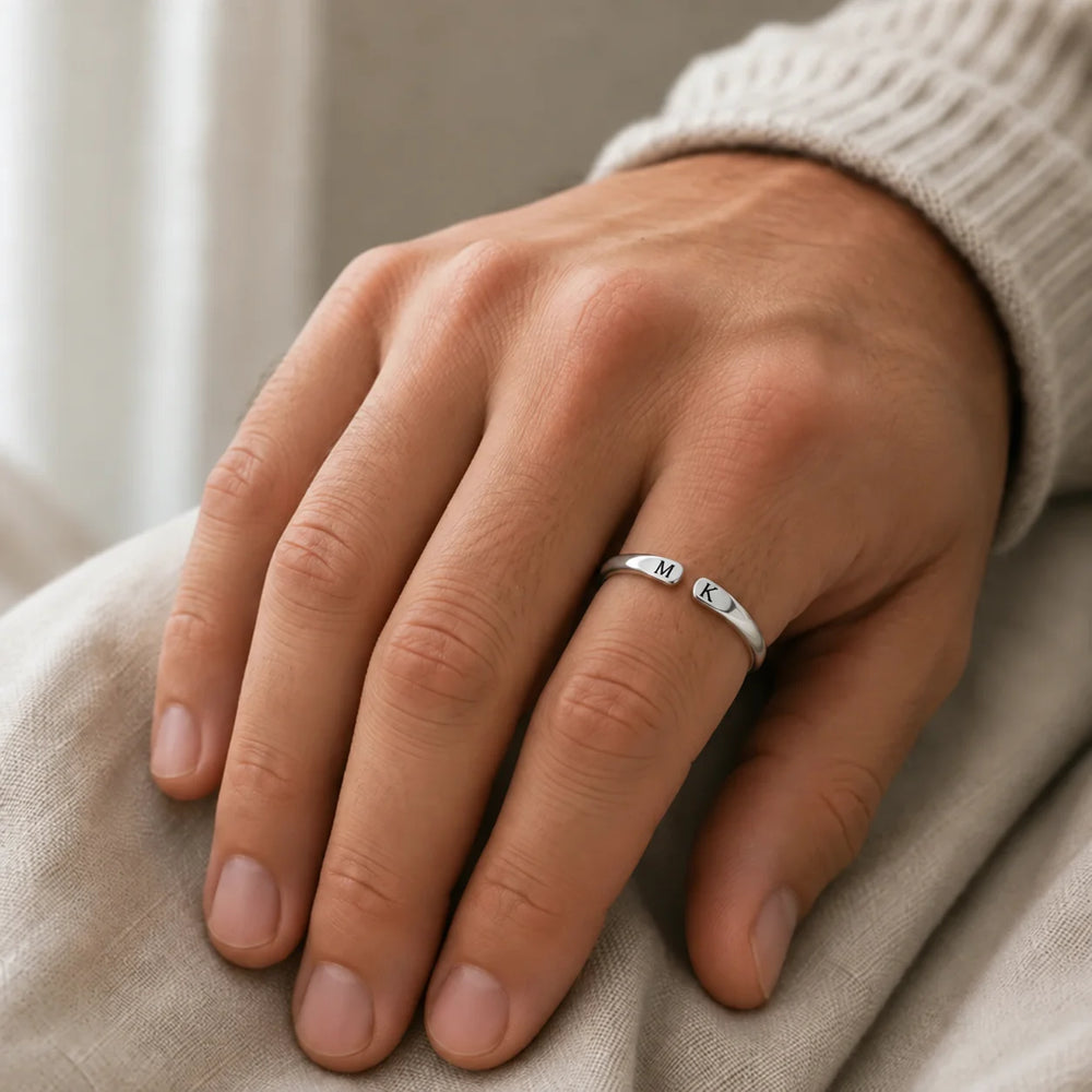 Bague Initiales Lorenza