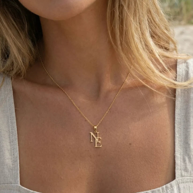 Collier à Initiales Lorenza